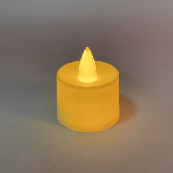 Свічка  для затишного читання на батарейках (білий колір, тепле світло) ACS_10006 фото