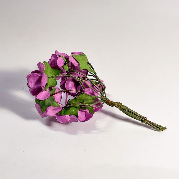 Фиолетовые Розы из бумаги для романтической атмосферы ACS_10005 фото