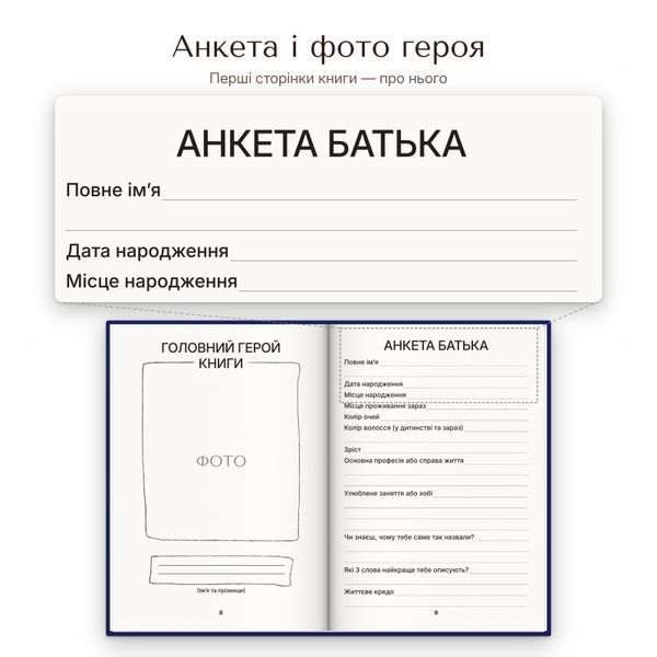 Набір книг-інтерв'ю Батько + Мама. Пізнайте&nbsp;глибше їх шлях та мудрість